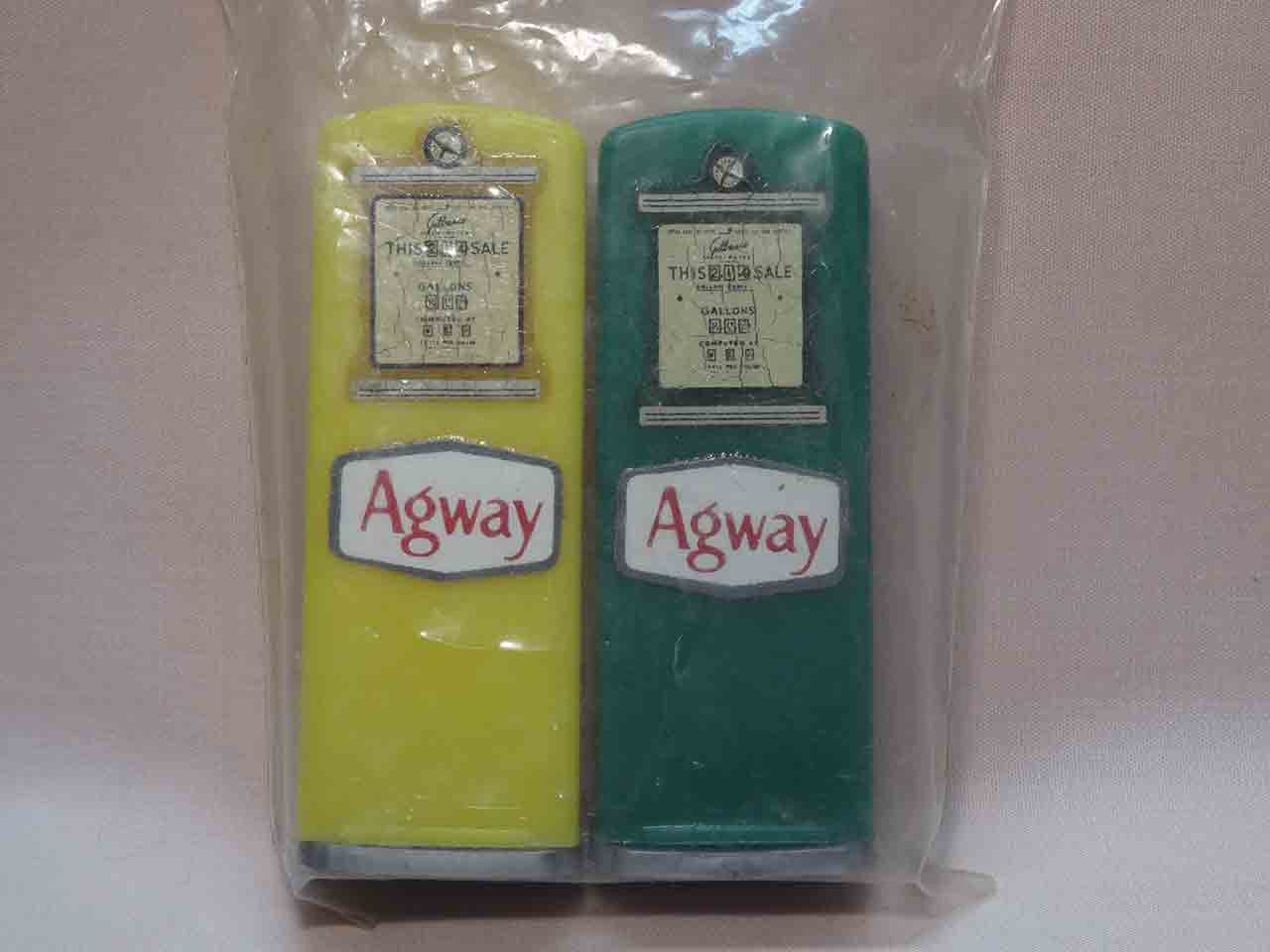 Advertising plastic gas pumps - Agway