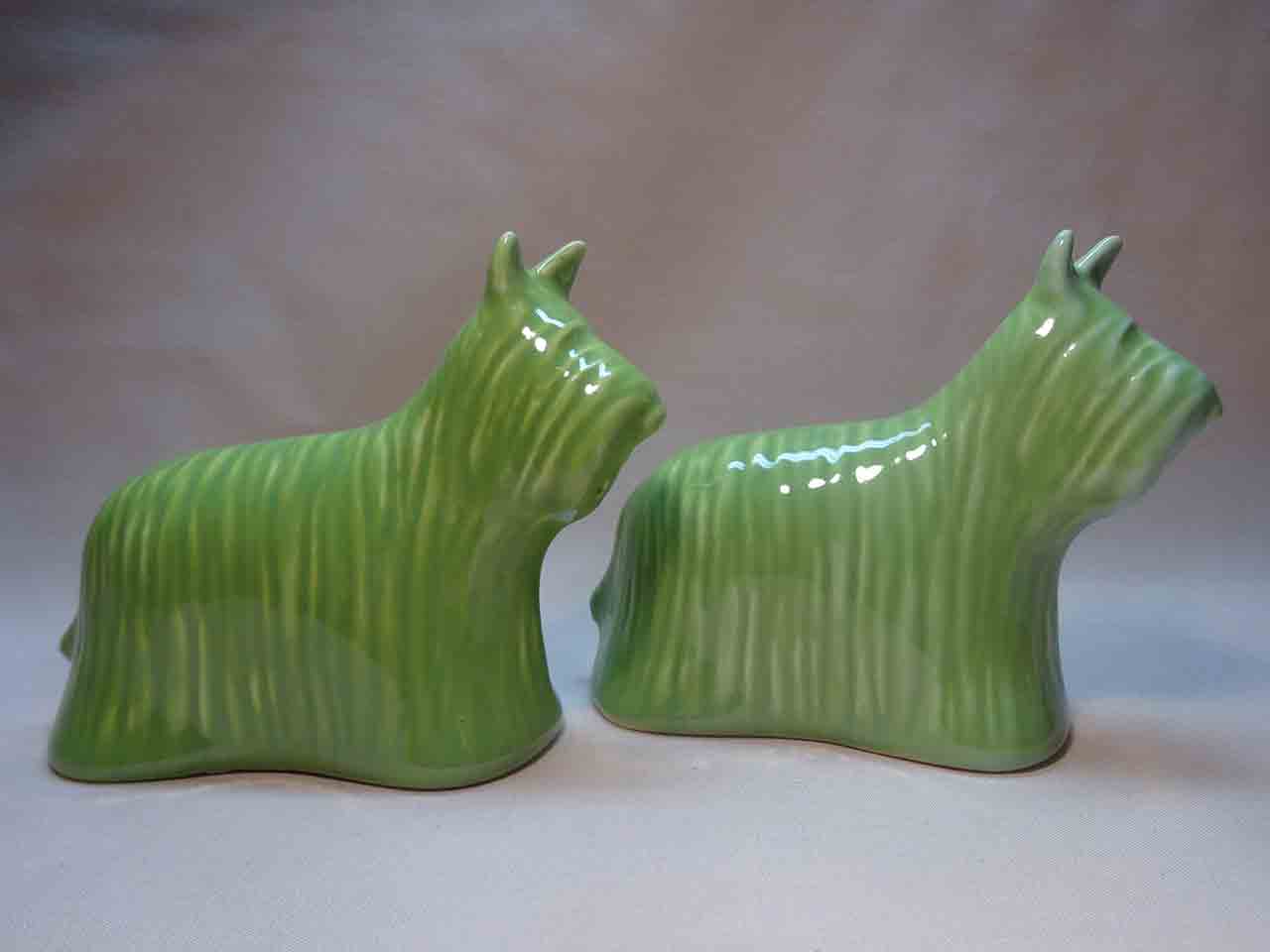 Pacific Pottery salt and pepper shakers - dogs