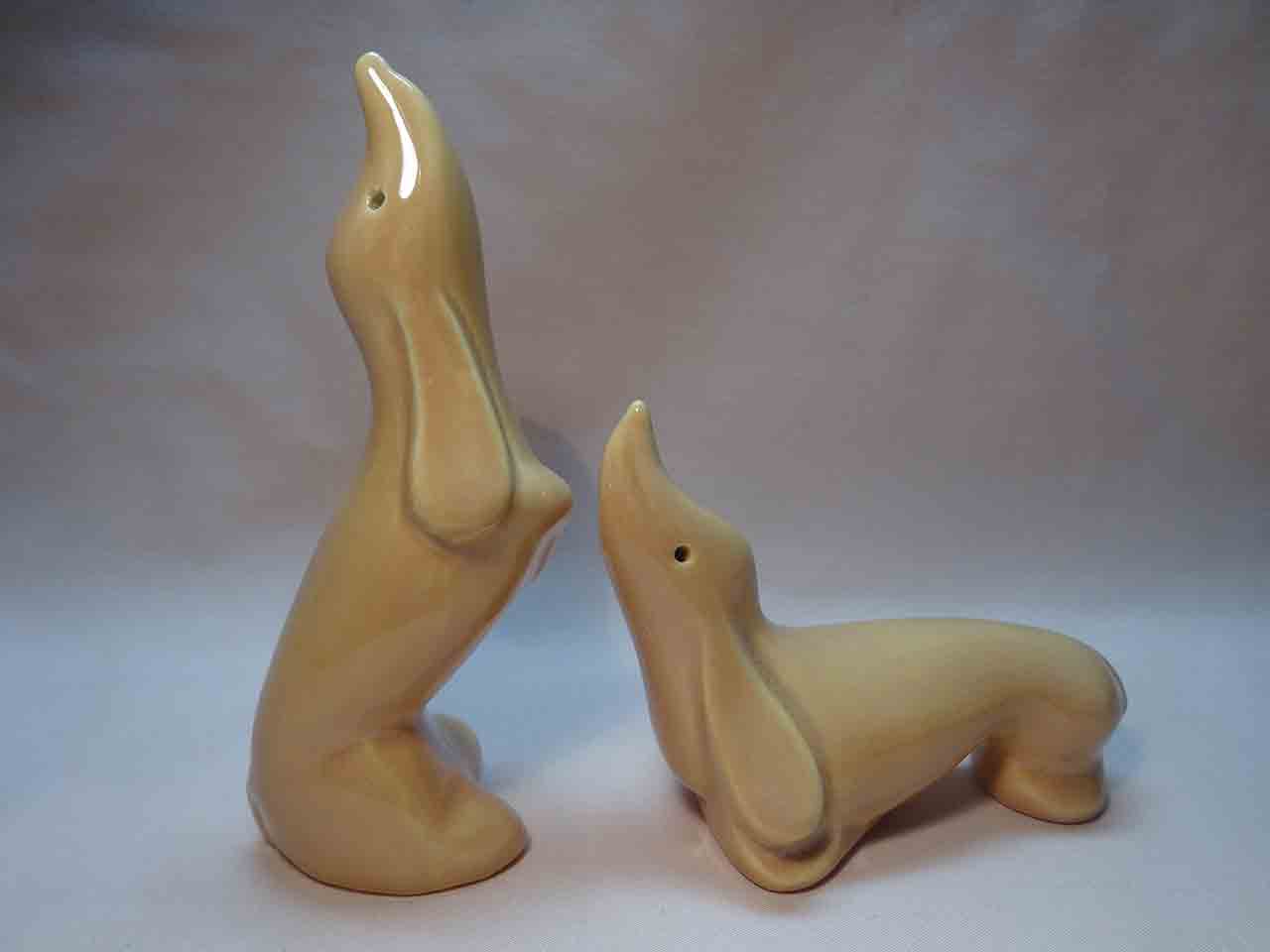 Pacific Pottery salt and pepper shakers - dogs