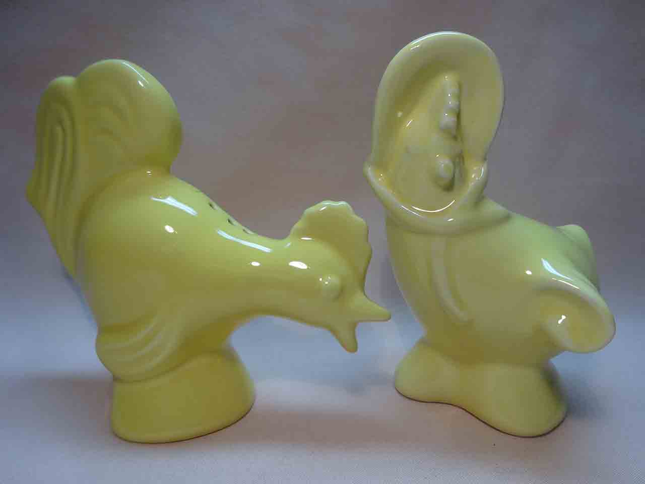 Pacific Pottery salt and pepper shakers - chickens
