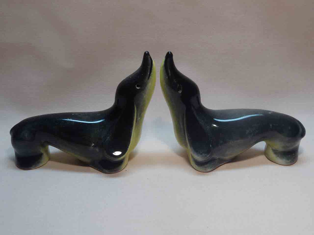 Pacific Pottery salt and pepper shakers - dogs
