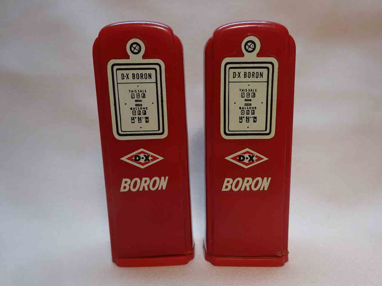 Advertising plastic gas pumps - DX Boron